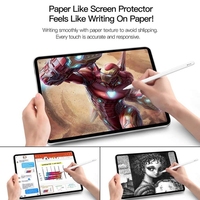 Pour Samsung Galaxy Tab S7/S8/S9/S10/A7/A8/A9 Plus/Pro/Ultra Film de verre pour tablette intelligente, protecteur d'écran au toucher papier mat
