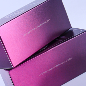 Scatole per Cosmetici Personalizzate Premium con <span class=keywords><strong>Stampa</strong></span> in Lamina d'Oro e Goffratura per Spray e Cura Personale - Product Image 4