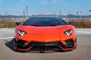 Kit carrosserie <span class=keywords><strong>SVR</strong></span> Style facile à installer, pare-chocs avant et arrière, jupes latérales, directement de l'usine pour Lamborghini <span class=keywords><strong>Aventador</strong></span> LP700 - Product Image 5