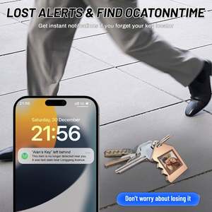 FindXeink E-mürekkep Çift Kayıp Önleyici Özelleştirilebilir Fanlı Yaratıcı Araba Şirin Anahtarlık Aksesuarları Karikatür Akrilik Özel Çekmeli Bez Bulucu - Product Image 5