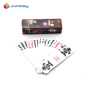 Carte magique de <span class=keywords><strong>Mahjong</strong></span> de forme longue professionnelle personnalisée avec logo personnalisé carte à jouer publicitaire - Product Image 4