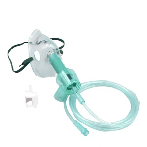 Masker nebulizer dewasa anak-anak dewasa PVC sekali pakai kualitas tinggi - Product Image 2