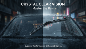 Escobilla Limpiaparabrisas Delantera Universal de Alta Calidad, sin Estructura, con Gancho en U, de Caucho Natural, para Automóvil - Product Image 3