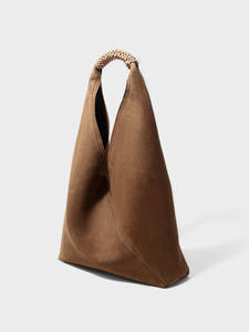 Conjunto <span class=keywords><strong>de</strong></span> Bolsos <span class=keywords><strong>de</strong></span> Hombro <span class=keywords><strong>de</strong></span> Diseñador, Bolso Tipo Cubo <span class=keywords><strong>de</strong></span> Ante, Cuero Vacuno Genuino, Bolso <span class=keywords><strong>de</strong></span> Hombro Holgado, Bolso Tipo Cubo <span class=keywords><strong>de</strong></span> Moda para Mamá - Product Image 2