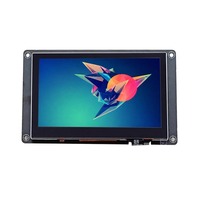 Modul Layar LCD TFT 4.3 Inci 800*480 Piksel dengan Panel Sentuh Kapasitif dan Perangkat Lunak untuk Audio Video, Konfigurasi Cerdas Baru