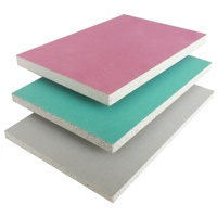 Plaque de plâtre pour plafond 900x1800mm, plaque de plâtre sèche avec face papier pour cloison intérieure