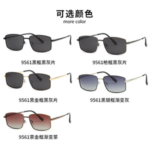 แว่นกันแดด SPOEN ทรงสี่เหลี่ยมโพลาไรซ์ UV400 แว่นตาแฟชั่นสำหรับผู้ชาย - Product Image 4