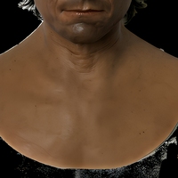 Masque de célébrité réaliste en silicone pour homme, avec texture de peau et ligne de cheveux naturelle, réutilisable pour fête d'Halloween adulte
