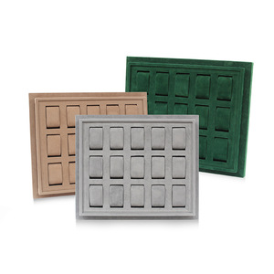 Công suất lớn truy cập đồng hồ hiển thị khay trực tiếp phát sóng đạo cụ cho gian hàng sử dụng đồng hồ CuộN khay đồ trang sức - Product Image 5