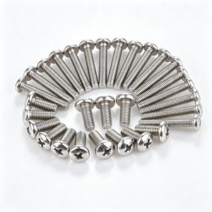 Tornillo de máquina de cabeza Phillips de acero al carbono GB818, suministro de fábrica, fijador de cabeza redonda con ranura cruzada, zincado - Product Image 6
