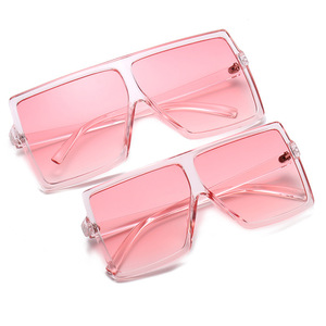 HM87029 Nuovi Occhiali da <span class=keywords><strong>Sole</strong></span> alla Moda per <span class=keywords><strong>Mamma</strong></span> e Bambino, Modello Quadrato Oversize - Product Image 3
