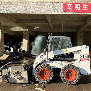 Giá Rẻ Giá sử dụng Nhỏ loader bobcat S130 S160 S185 secondhand Skid chỉ đạo Bộ nạp S150 với tình trạng tốt - Product Image 4