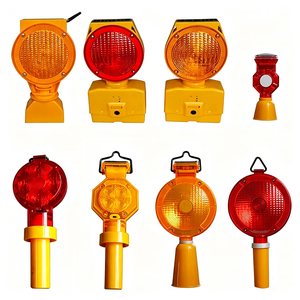 Luce di Segnalazione LED a Energia Solare con Copertura Protettiva per Avvisi Lineari nei Passaggi e Incroci di Fabbriche - Product Image 6