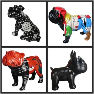 Estatuas de Animales de Resina Pintadas a Mano, Artísticas y Coloridas, Personajes de Películas y TV, Ligeras e Impermeables - Product Image 5