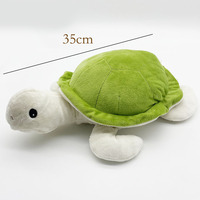 Jouet en peluche en forme de tortue de mer en coton PP lesté parfumé à la lavande française, chauffable au micro-ondes, pour enfants