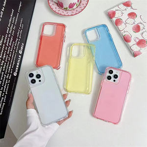 Funda de Teléfono Híbrida de TPU y Acrílico 2 en 1 de Lichicase, <span class=keywords><strong>Precio</strong></span> al por Mayor, para <span class=keywords><strong>iPhone</strong></span> 17, 17 Air, 17 Pro, 17 Pro Max, Cubierta Trasera Transparente - Product Image 3