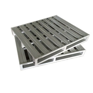 Oem Pallet Supplier Wholesale Cheap Warehouse Storage Heavy Duty Stacking Custom Galvanized Metal Steel Pallet