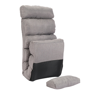 Hitree Comoda Poltrona Pieghevole Imbottita Regolabile Senza Gambe con Schienale in Tubo d'Acciaio, Capacità 150kg, Sedia da Terra Tipo Divano - Product Image 6