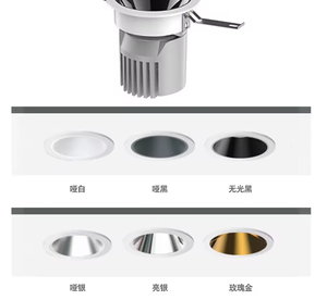 Venta caliente Techo Led Spot Light Led Downlight Luz de techo Hotel downlight Empotrable Montado SMD Sala de estar - Product Image 4