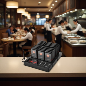 Système d'appel sans fil Vevor pour restaurants, 24 bipeurs, portée de 400 m, pour service d'appel client - Product Image 2