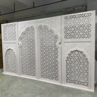 Toile de fond de mariage marocaine personnalisée, élégante et moderne, toile de fond de mariage musulmane