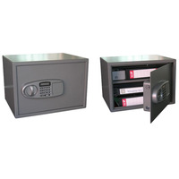 Mini-coffre-fort électronique numérique pour dépôt d'argent, avec serrure à minuterie, pour bureau, domicile et enfants