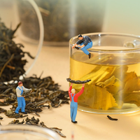HENGZHI Matières premières en vrac pour thé au lait frais : Thé noir Assam Ceylon, Thé vert au jasmin, Thé Oolong à la pêche pour les magasins de Bubble Tea