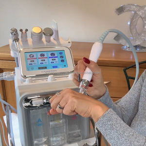 Super équipement de beauté professionnel hydrogène oxygène machine faciale Aqua Peeling Solution Hydro visage vapeur et aspirateur - Product Image 6