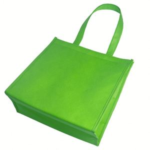 Custom Printed Portable Non Woven Waterproof Insulated Tote Bag Thermal Lunch Cooler - Product Image 5