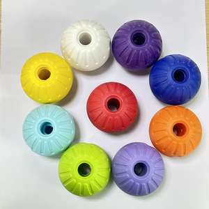 Pelota de Juguete para Mascotas de Color Sólido, Clásica, Ecológica, de Espuma, con Cuerda, Lujosa, Suave, Resistente y Duradera - Product Image 6