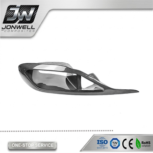 Conducto de Admisión de Aire para Faros Delanteros Estilo EVT de Fibra de Carbono para Toyota GR Supra MK5 A90 A91 <span class=keywords><strong>2019</strong></span> en adelante - Product Image 1