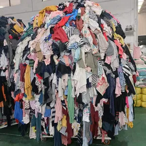 Textile Waste Industrial Cleaning Rags 100% Cotton Dark Color T shirt Rags Textile Cotton Waste Bales Wiping Rags for Industry