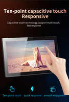 Écran publicitaire haute luminosité Android à écran tactile capacitif 10 points, tout neuf, 13,3/14/15,6/18,5/21,5/23,6 pouces