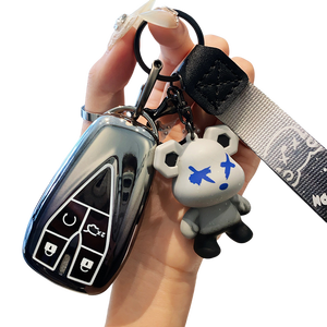 Housse de protection pour clé de voiture en TPU souple pour CHANGAN CS75 Plus Unit Univ CS35 CS55 OSHAN <span class=keywords><strong>X5</strong></span> X7 Porte-clés Porte-clés - Product Image 3