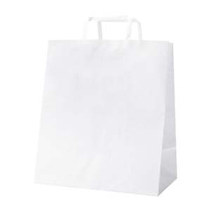 สายอาหารสีขาวสำหรับนักช้อป28ซม. + 17ซม. x 32ซม. - Product Image 1