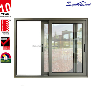 Glass Aluminum <strong>Window</strong> and Door With Aluminum Alloy Frame Sliding Tempered Laminated Double Triple Glazed <strong>Pane</strong> - Product Image 3