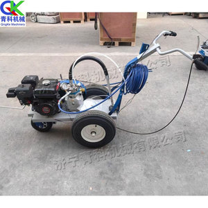 Machine de marquage routier à double roue en plastique, machine de marquage routier, machine de <span class=keywords><strong>peinture</strong></span> par pulvérisation, machine de marquage de lignes de <span class=keywords><strong>peinture</strong></span> 6hp - Product Image 6