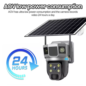 V380Pro Outdoor 3MP AOV Always On Video Solar Security Camera Night Vision Motion Detection IP66 Waterproof 4G PTZ CCTV Camera - Product Image 3
