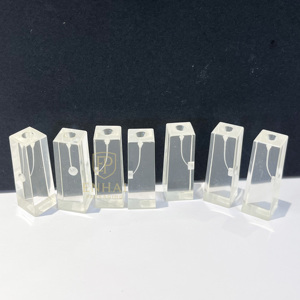 EPENHAI ENHAI-1001 Bloque Endodóntico Transparente Curvo Individual para Exhibición de Modelos de Resina de Práctica de Conductos Radiculares Dentales Portátil - Product Image 4