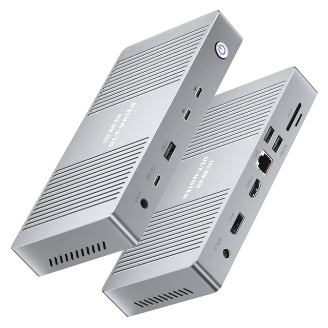 New Thunderbolt 4 Multi-function Docking Station, 4K at 60Hz, with Four Ports and Full-featured USB Connectivity.
