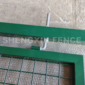 Quadratische Post Metall Gartentor Eisentor <span class=keywords><strong>Grill</strong></span> Designs Günstige Garten Eingangstore - Product Image 6