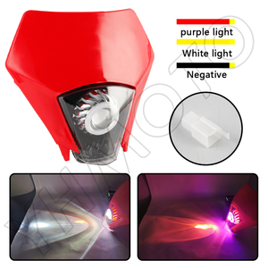ไฟหน้า LED สีม่วงแดง YHMOTO พร้อมไฟ DRL สำหรับรถ GASGAS 2024 EC EW ES 250 300 500 250F EC350F Moto Faros - Product Image 2