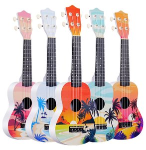Ukelele de 21 Pulgadas de la Serie Sunshine Beach, Instrumentos de Cuerda, Venta al Por Mayor de Fábrica - Product Image 1