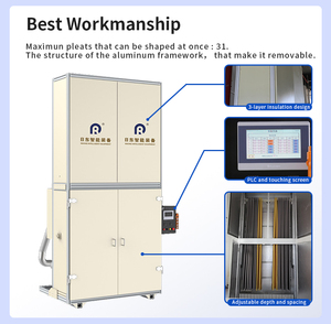 Máquina de Moldeado Vertical de Cortinas con Control Electrónico por PLC y Ajuste Automático de Calor EISENKO, Modelo RD-DXJ300-31, 20KW, 380V, 1 Unidad - Product Image 3