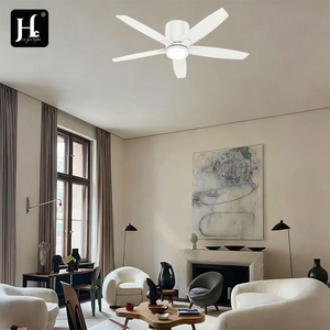 LED ceiling fan with large <b>space</b> of 66 inches and high airflow. White ABS blades with adjustable brightness and <b>light</b> strip - Product Image 4
