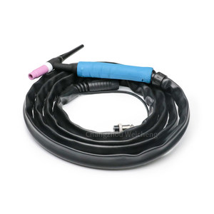 Ngọn đuốc hàn tig làm mát bằng không khí WP-17 với đầu nối nhanh 10-25mm ² Bộ chuyển đổi 35-50mm ² cho mig135 mig145 MIG250 tig200p ARC200 - Product Image 1