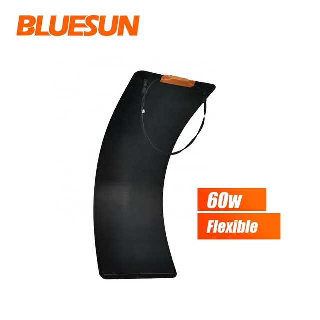 Thin Film 50w 60w 70w Flexible Pv Solar Panel Solar Module for Yacht