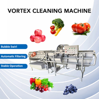 Industriële automatische machine voor het maken van verse gemengde bladgroentesalade, inclusief sla snijder, -wasser, -droger en verwerkingslijn