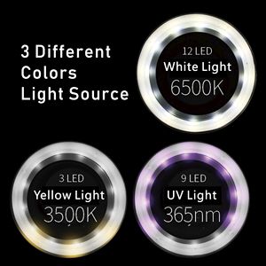 Connissuer OMG 10X 20X हाथ में Shadowless दीपक अवर्णी ताल गहने घड़ी प्राचीन Pawnbroker संग्रह पहचान - Product Image 3