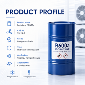 <span class=keywords><strong>Gas</strong></span> Refrigerante Industrial R600a Isobutano CAS 75-28-5 para Sistemas de Refrigeración y Aplicaciones de Enfriamiento, Suministro Confiable - Product Image 2